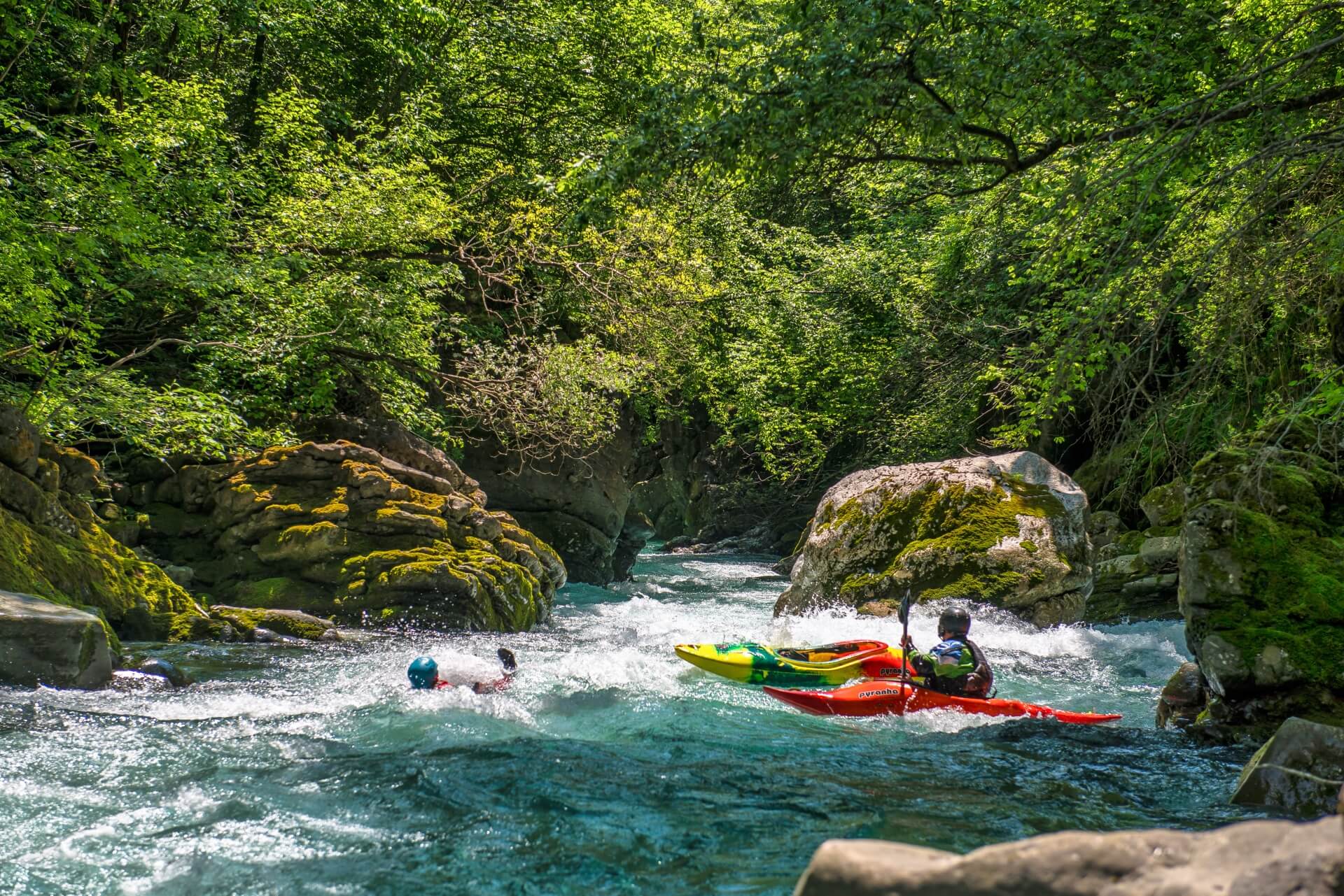 Soca-Kajakschule Slideshow