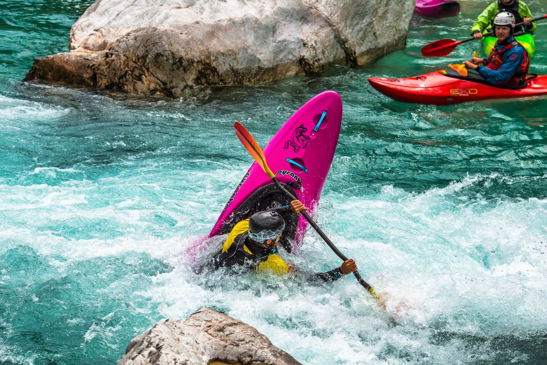 Soca-Kajakschule Slideshow