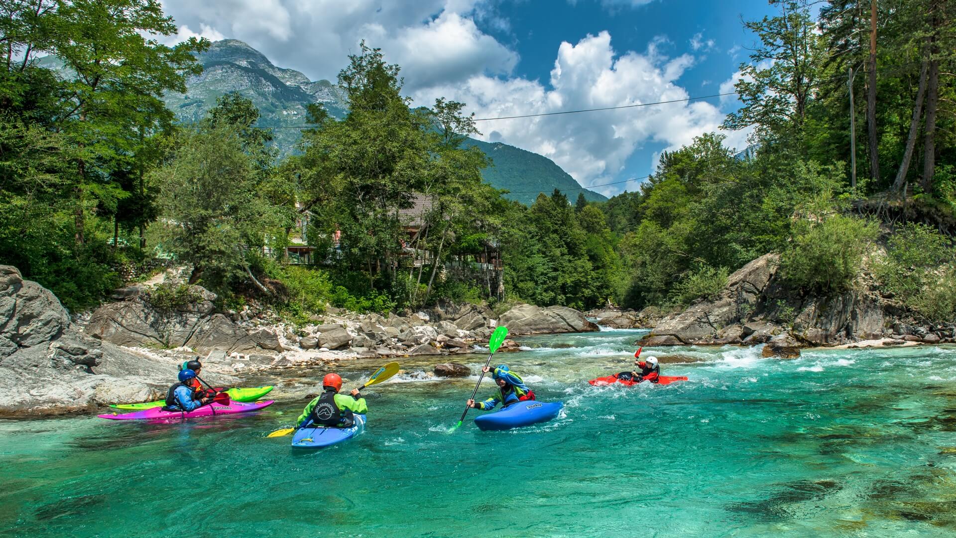 Soca-Kajakschule Slideshow